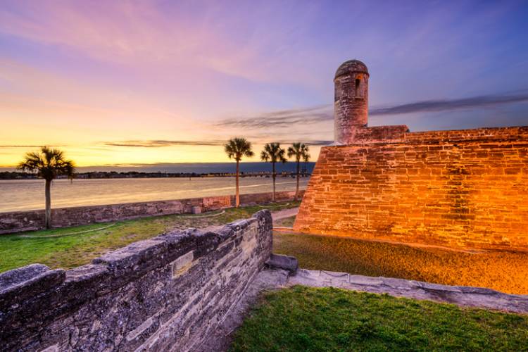 Castillo de San Marcos in St. Augustine